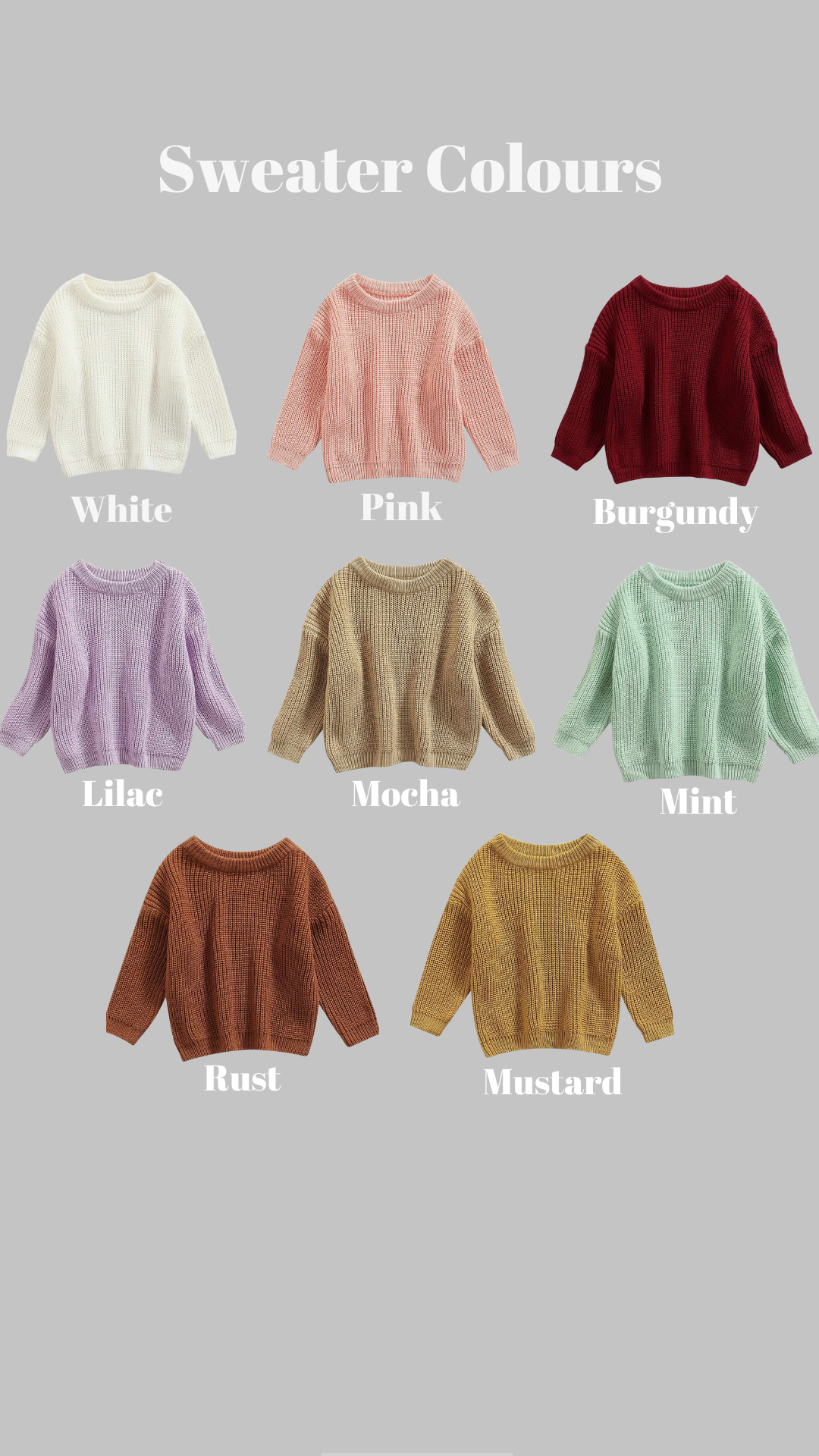 Floral Letter Embroidered Sweater